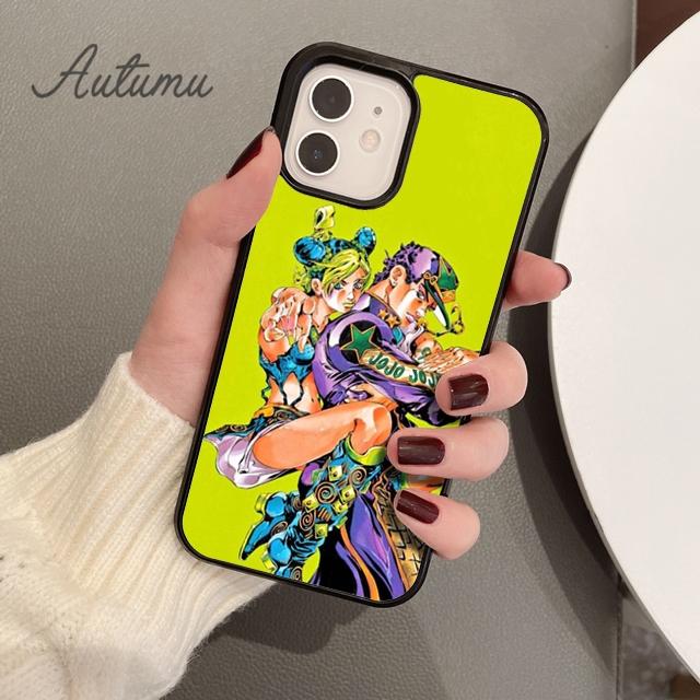 Чехол для телефона Jolyne Kujo Johnny Joestar Jojo для iPhone 11 12 13 14 Pro Max mini X XR XS SE 2020 6S 7 8 Plus Samsung S21 S22