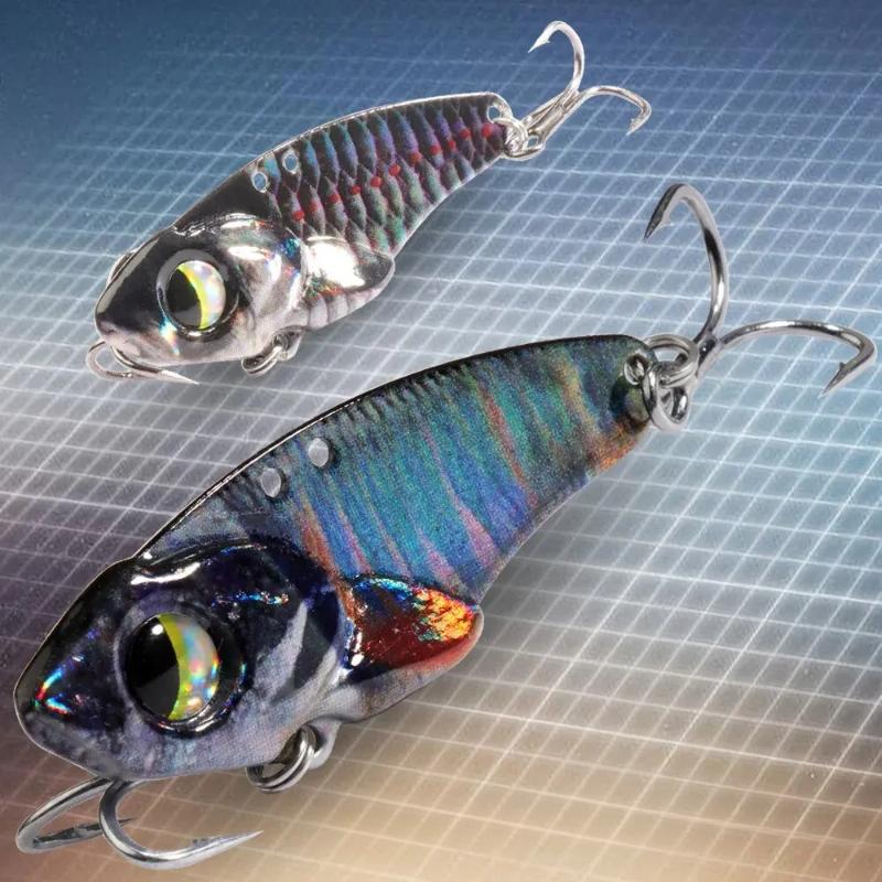VIB Metal Jig Lure 7g 10g 14g 17g 20g Spinner Spoon Спиннинговая рыболовная снасть Popper Fishhook Swimbait Pesca Spinnerbait Bait