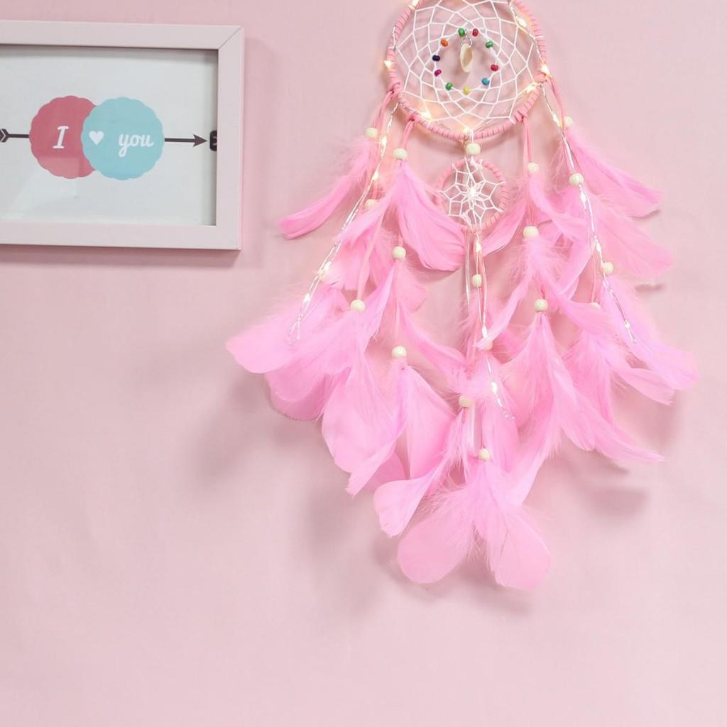 Три жизни три мира Ловец снов Перо Настенный подвесной кулон - Идеальный подарок для детей и студентов