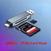 Ultra High-Speed USB 3.0/2.0 Type-C TF/SD Card Reader for PC & Phone