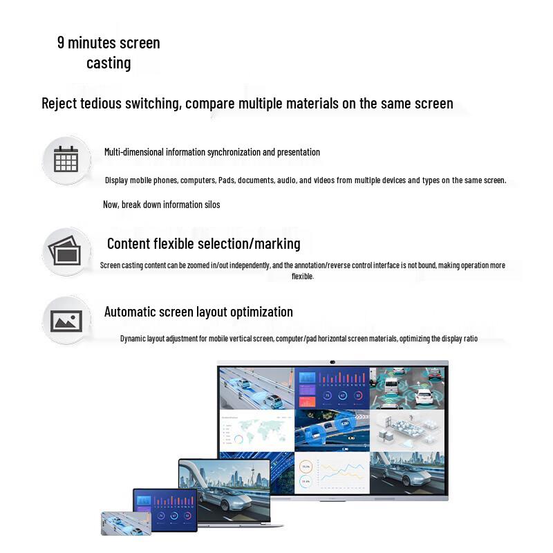 HUAWEI IdeaHub B3 Base Interactive Smart Board (CN version)