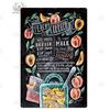 Mfoever Decor Tin Signs Plaque Metal Vintage Cocktail Metal Sign Wall Decor for Man Cave Bar Club Iron Painting Decorative Plate