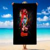 David Bowie Print Microfiber Beach Towel Sand?Resistant Lightweight Towel For Swimming Outdoor Travel Use