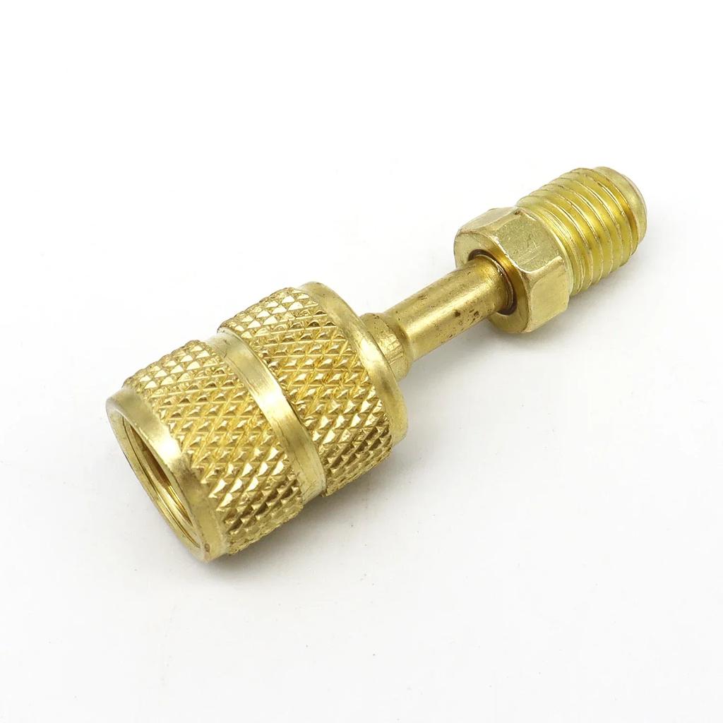 2 X R410A Converters for Air Conditioning HVAC Systems, Including 5/16" SAE Female and 1/4" SAE Male Flares