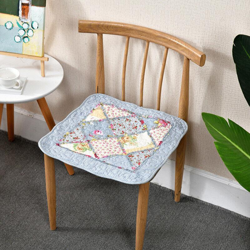 Подушка для стула с завязками, подушка для стула, фермерский дом, цветочное кухонное обеденное сиденье G