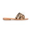 Women's Leopard Leather Hadamia Mules from LES TROPEZIENNES BY M.BELARBI