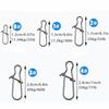 200PCS Quick Change Fishing Snap Pin Connector 0# 1# 2# 3# 4# Fishing Link Rigs  Carp Fishing
