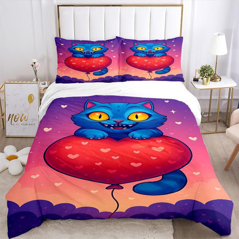 3pcs Huntrix, K-pop Duvet Cover Set - Machine Washable, Includes 1 Duvet Cover and 2 Pillowcases, No Core Included yy251022224