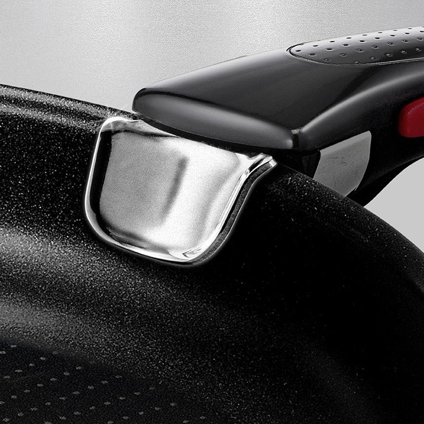 Tefal Удобная эргономичная ручка Ingenio, съемная ручка, черная