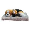 Leleidi Simulation Dog Car Dashboard Decoration with Charcoal Bag