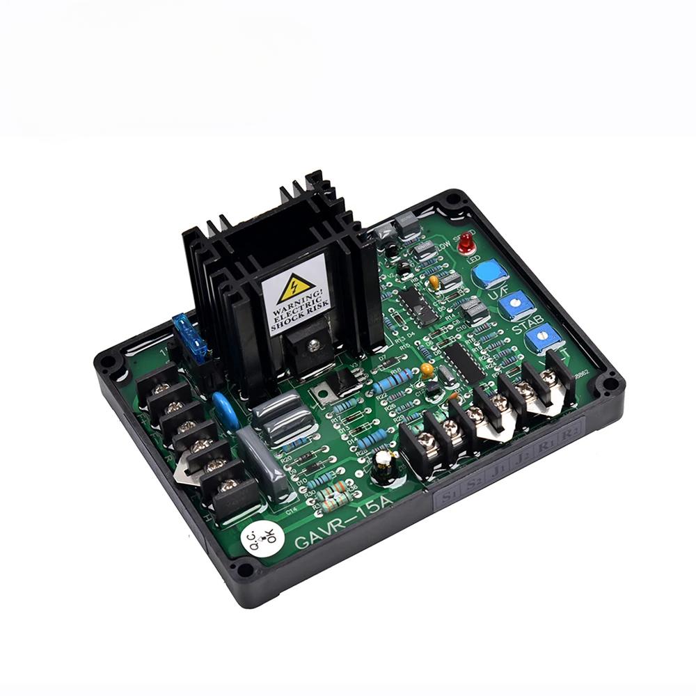 GAVR 15A Generator Universal AVR Automatic Voltage Regulator AC Brushless Diesel Electric Controller Stabilizer Fast Shipping