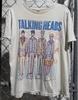 Винтажная футболка с коротким рукавом Talking Heads 80-х годов, унисекс, для мужчин и женщин