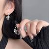 Серебряный ушной кафф в виде звезды S925: Трендовый дизайн класса люкс для женщин 2025 года
