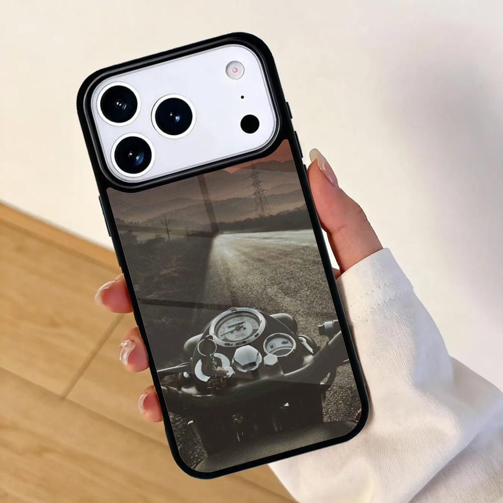 Best Latest Cool motorcycle Mobile Phone Case for IPhone 17 AIR 16pro Max 15 14 13 12 11 Bumper Cover