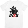 Музыкальная футболка Inxs из качественного хлопка Белая