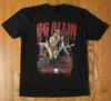 Винтажная Футболка Унисекс GG Allin S - 5XL Черная DI908