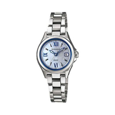 Женские часы OCEANUS OCW-70PJ-7AJF [женская модель OCEANUS с тремя стрелками] Круглые часы Серебряный титановый аналоговый