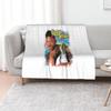 The Fresh Prince of Bel-Air White Gift For Fan, Gift T-Shirt For Women, Kids, Adults Men, Halloween day, Thanksgiv Throw Blanket