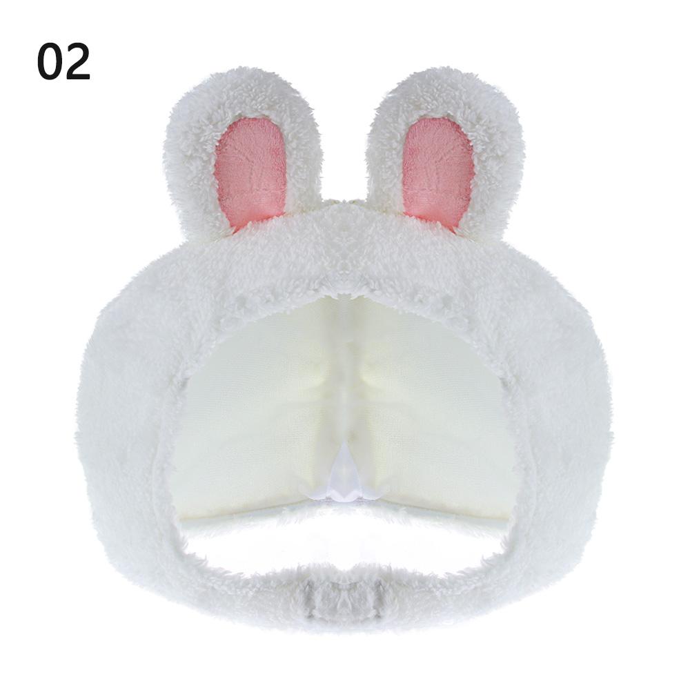 Green Headgear Winter Autumn Hats Female Beanie Caps Bunny Ears Big Frog Eyes Hat Plush Hat Rabbit