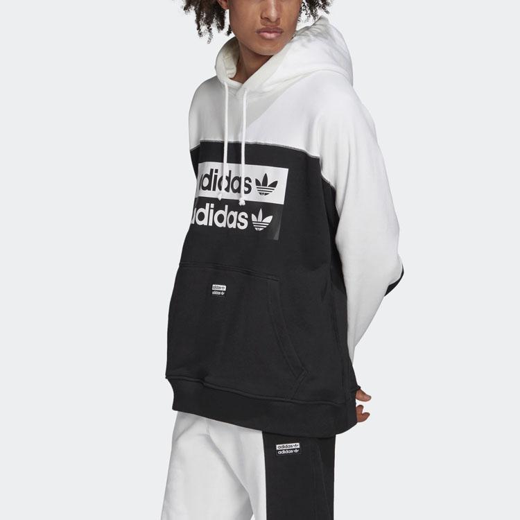 Adidas Мужская толстовка с капюшоном Originals Trefoil RYV Graphic Print, черная FM2279