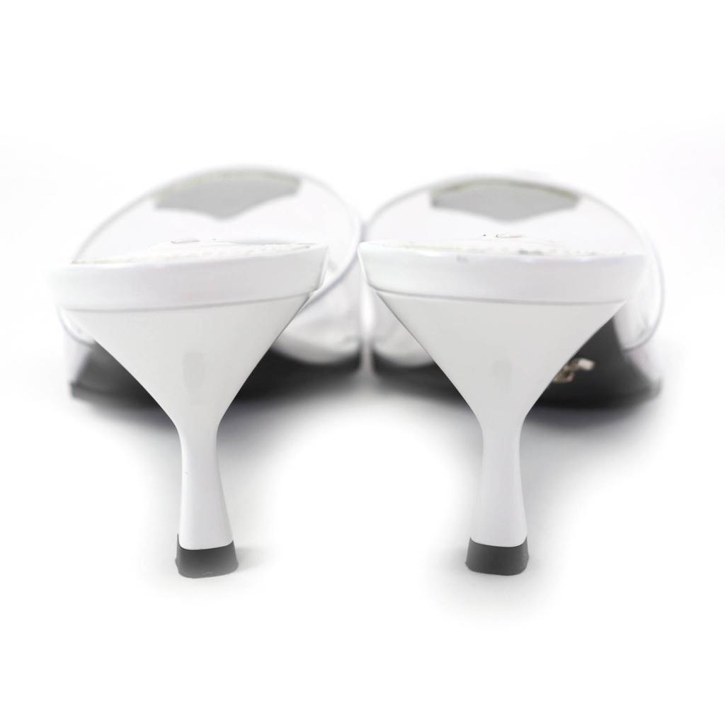 Excellent PRADA Sandals white leather Women 34 Used