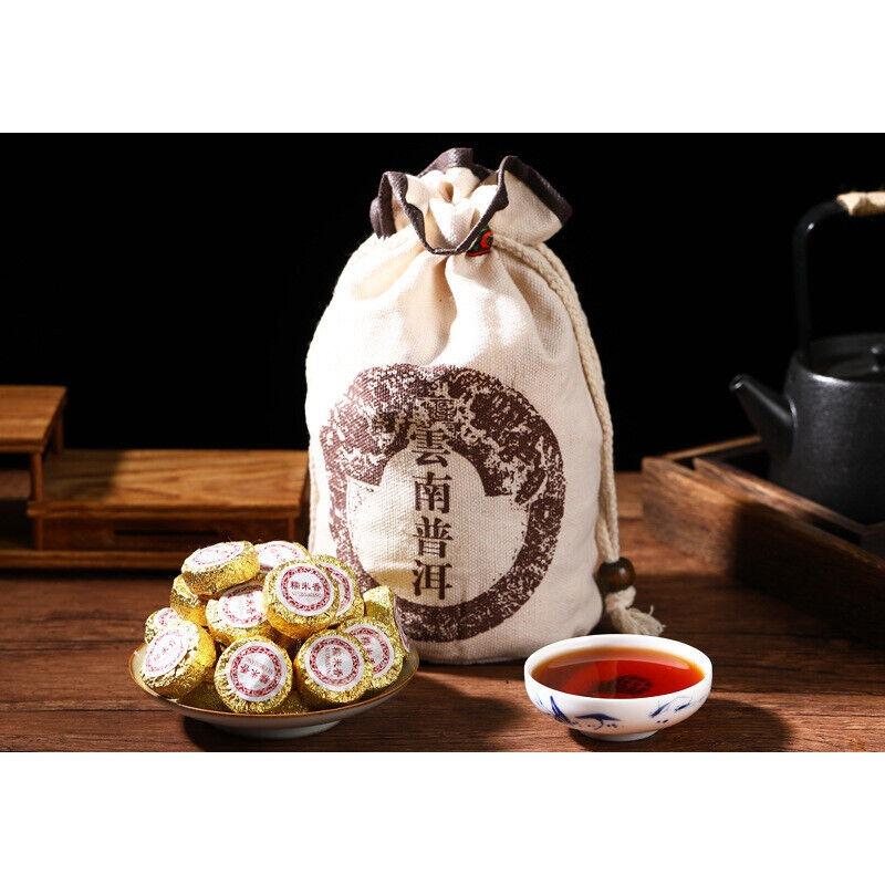 500 Grams Yunnan Glutinous Fragrant Xiao Tuo Tea Pu'er Ripe Tea Small Jade Cake