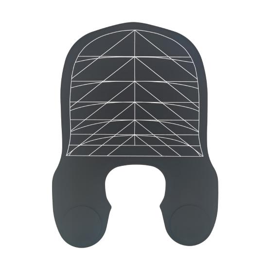 Силиконовый воротник для окрашивания волос с направляющими для волос, водонепроницаемый парикмахерский коврик для окрашивания волос, шаль для салона