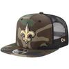 New Era 9Fifty Mesh Snapback Cap New Orleans Saints Wood