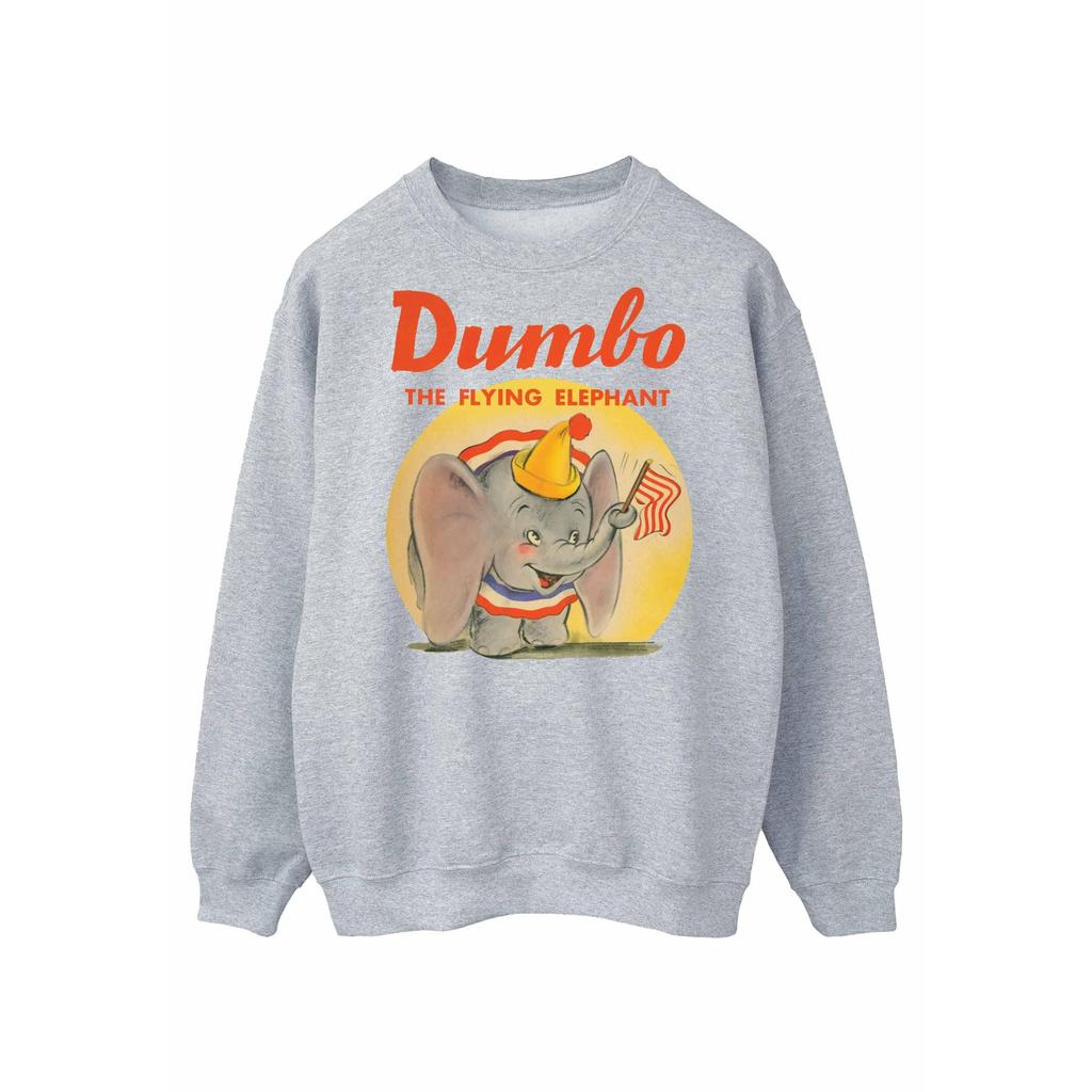 Disney Womens/Ladies Dumbo Flying Elephant Sweatshirt
