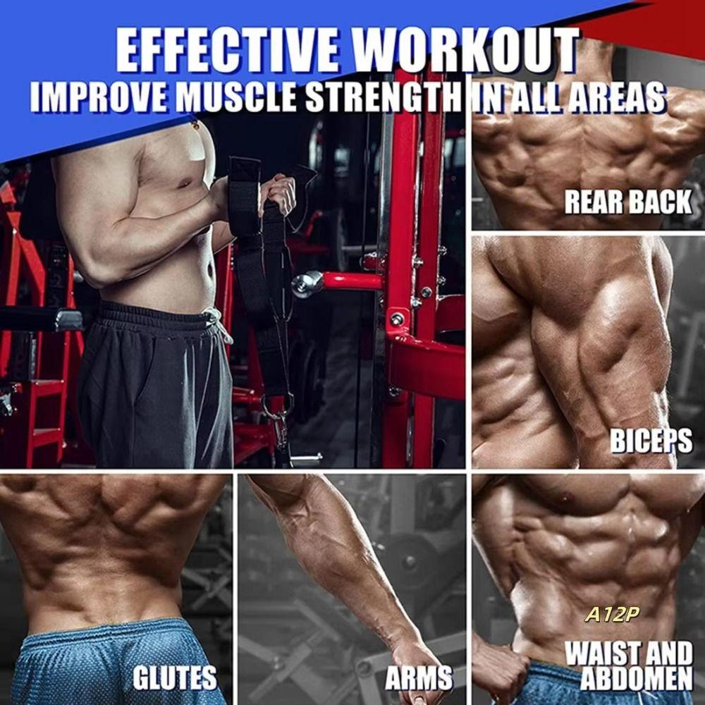 Multi-Purpose Fitness Tricep Rope Muscle Training Tricep Pulldown Rope For Gym Workout