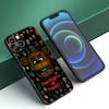Five-Nights-At-Freddys Phone Case For Apple iPhone 12 13 Mini 11 14 15 Pro Max 7 8 Plus X XR XS SE 2020 2022 Black Silicone Case
