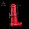 Ma Jie Exotic Condom Penis Ring Enlarged Longened Simulation Penis Set Silicone Sex Toys Couple Toys Lock Essence Set