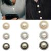 Handmade Needlework DIY Shiny Rhinestone Sewing Accessories Shirt Buttons Pearl Clothing Buttons
