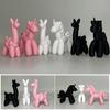 3D Printed Alpaca Figurine Horned Horse Statue Animal Sculpture Home Office Bedroom Desktop