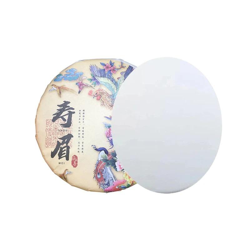 357 г китайский чай пуэр из провинции Юньнань, модель для самостоятельной свадебной вечеринки, антикварная полка, украшение с узором, без упаковки, модель