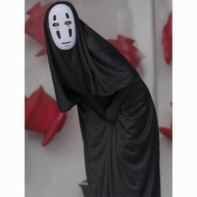 Костюм Косплей Безликий, Классический Персонаж Аниме Унесенные Призраками Наряд для Хэллоуина Косплей Вечеринки