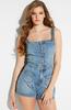 Джинсовые шорты женские Guess Ogrodniczki M