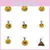 Plush Keychain Emoji Doll Short Cute Facial Expressions Pendant Accessories
