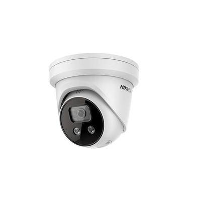 IP-камера HIKVISION AcuSense 2 Мп с распознаванием лиц, голоса и стробоскопом, анализом людей/транспортных средств, двусторонней связью, сигнализацией,