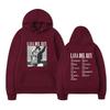 Printed Ln L Rey Ldr Sil Rphic N W'S Clos Hooded Fleece Sweater For Men And Women