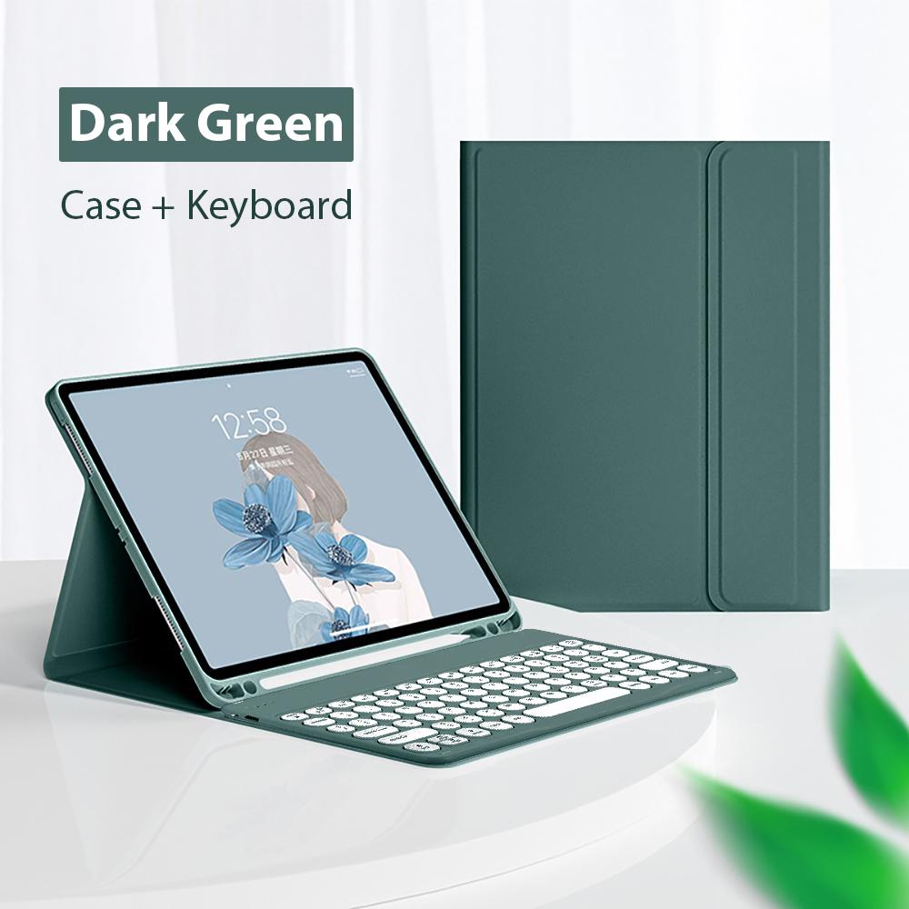 Keyboard Case For iPad Pro 11 12.9 2021 2020 Air 5 4 Funda For iPad 10th 10.9 9/8/7th Generation Mini 6 4 5 Air 3 2 1 10.5 Cover