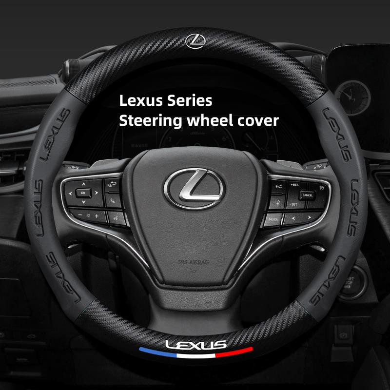 3D Накладка на руль для гоночного автомобиля Противоскользящий защитный чехол Для Lexus LS LC IS350 ES300 GX460 LX570 RX500h NX300 GS350 CT200h