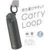 Thermos Vacuum Insulated Portable Mug with Carry Loop, 750ml, Dark Gray, JOS-750 DGY