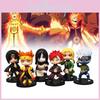 Cartoon 6pcs Naruto Character Pvc Toy Model Decoration Child Gift Christmas