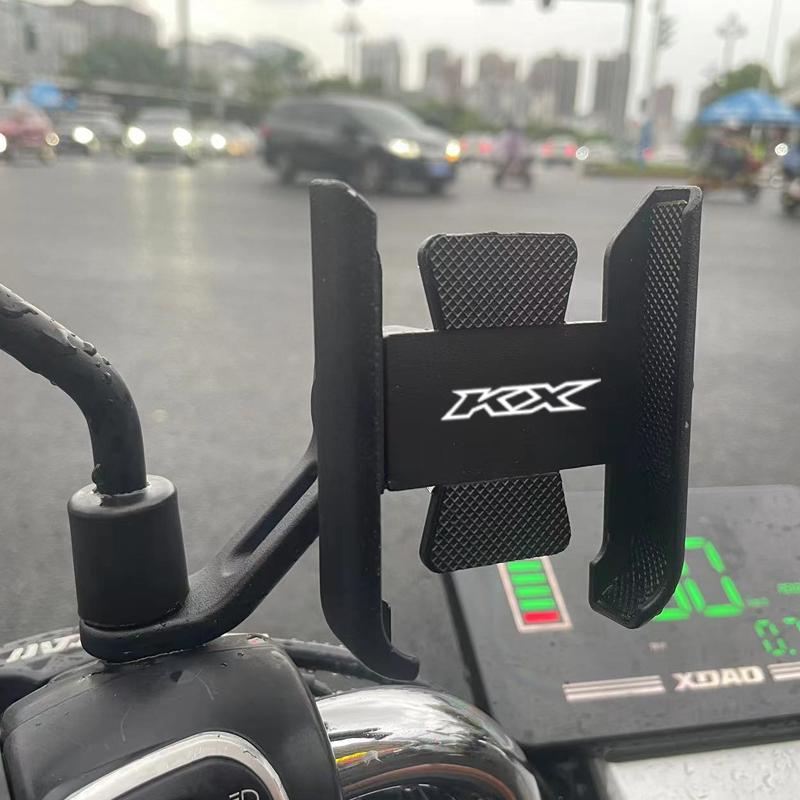 For KAWASAKI KX65 KX80 KX85 KX125 KX250 KX250F KX450F Accessories Motorcycle Handlebar Mobile Phone Holder GPS Stand Bracket