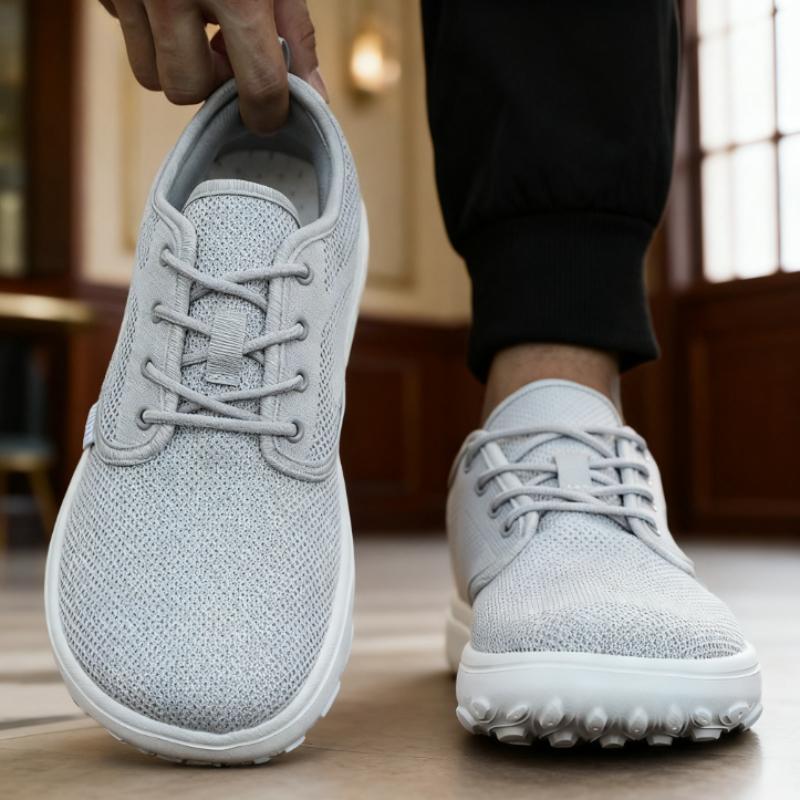 Обувь для босиком для мужчин Удобная тренировочная Дышащая Широкий носок Минималистичная обувь Подошва с нулевым перепадом Платформенные кроссовки Размеры 36-46