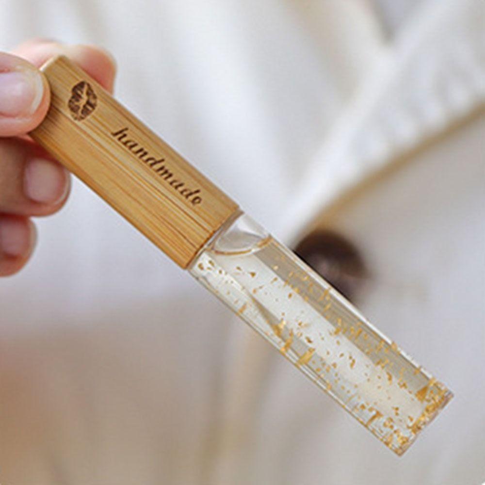 С кисточкой контейнер для туши для ресниц бамбуковая крышка тюбик блеска для губ простой пустой многоразовый тюбик для туши для путешествий