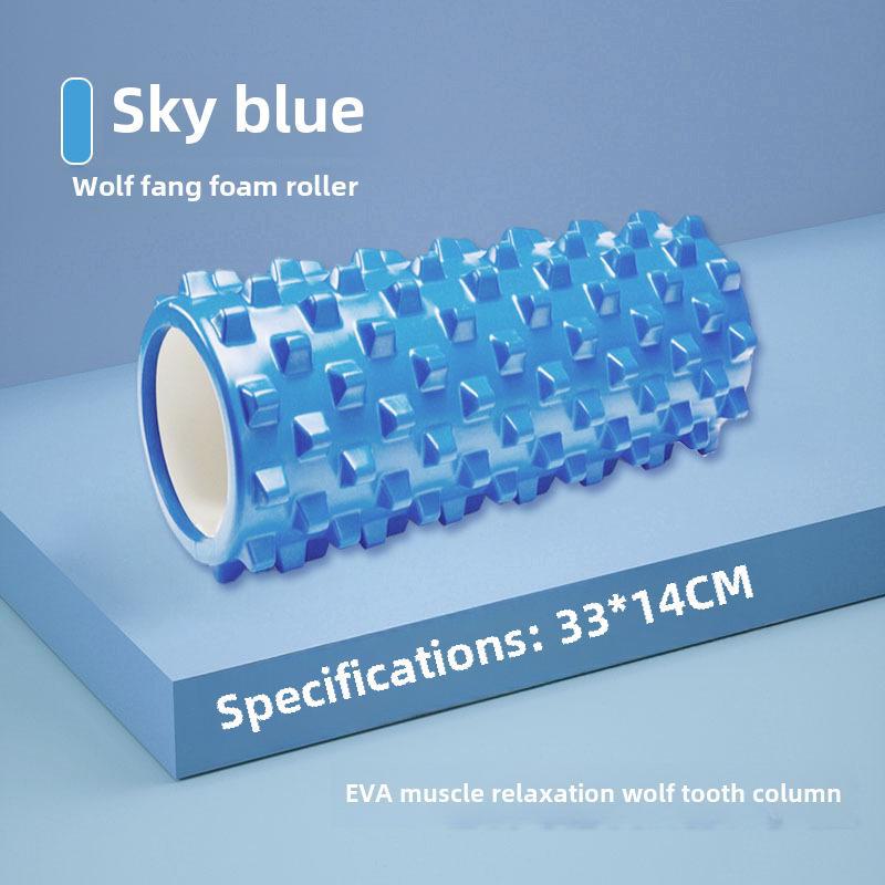 Ролик из пены EVA с полумесяцем и палочка для массажа йоги