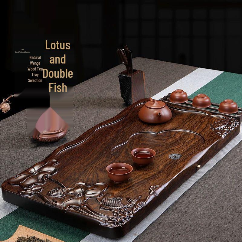 Solid Wood Kung Fu Tea Tray