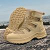 Tactical Boots Outdoor Hiking Mountaineering Hunting Adventure Rescue Shoes Light Sole Medium Help Desert Tooling Boots Men